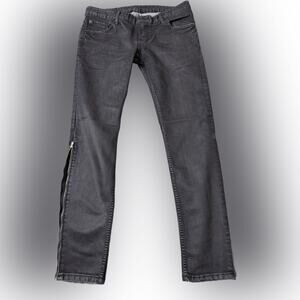 Undercover Dark Gray Straight Leg Jeans